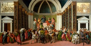 バージニアの物語 作： Sandro Botticelli